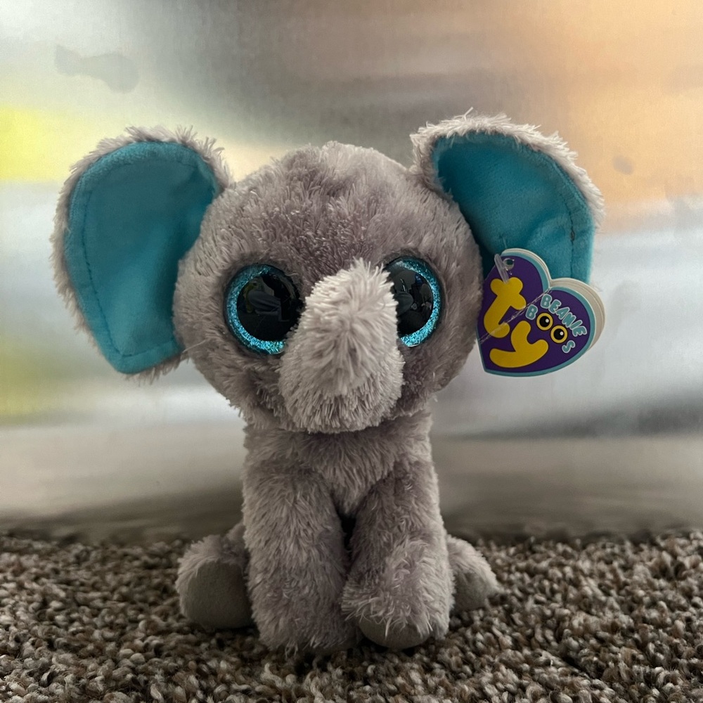 Ty Beanie Boo 6” Peanut the Elephant